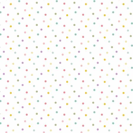 RB Bunny Trail Dots White