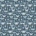 RB Floral Gardens Insects Navy