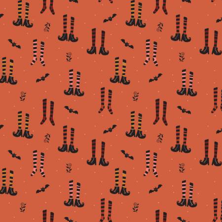 RB Little Witch Witches Socks Pumpkin