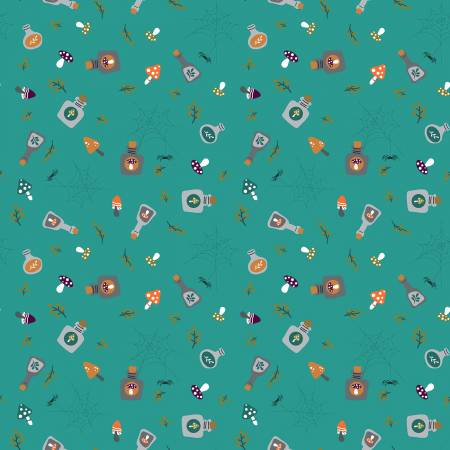 RB Little Witch Potions Light Teal