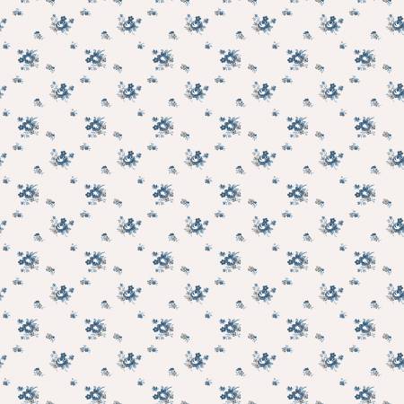 RB Serenity Blues Delicate Roses Cream