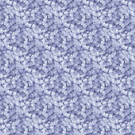 RB Sewing Seeds III Phlox Petals Periwinkle C15694