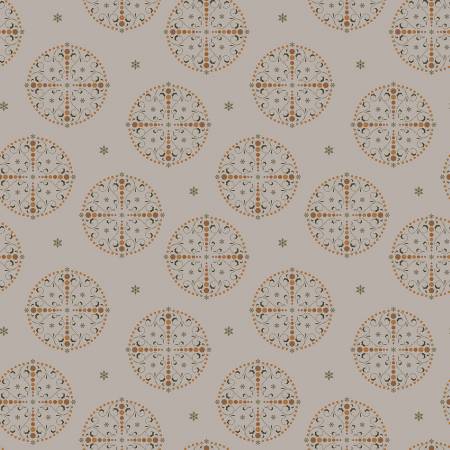 RB Sewing Your Oats Medallions Gray