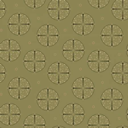 RB Sewing Your Oats Medallions Olive