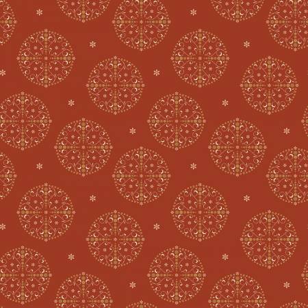 RB Sewing Your Oats Medallions Red