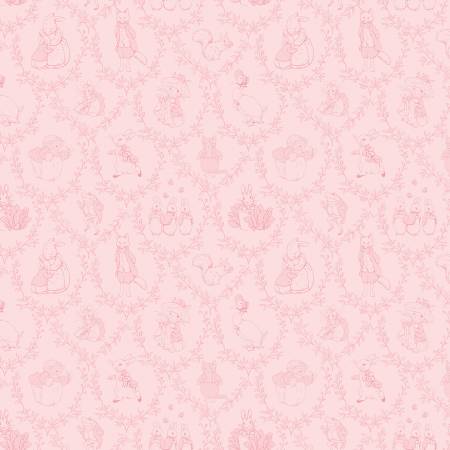 RB Peter Rabbit & Friends™ Pink Toile 15863