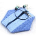 Patchwork Zipper Pouches Emb CD