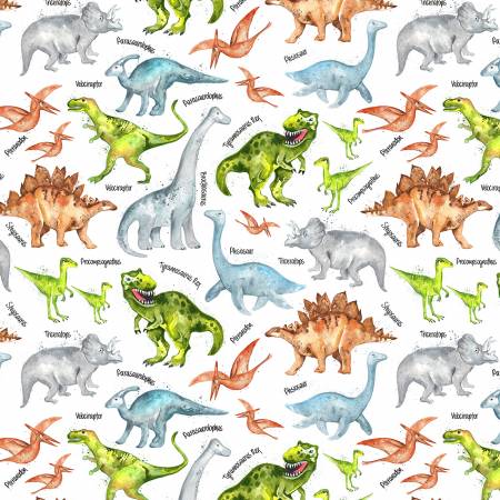 TT Dino C7219 White Dinos and Names