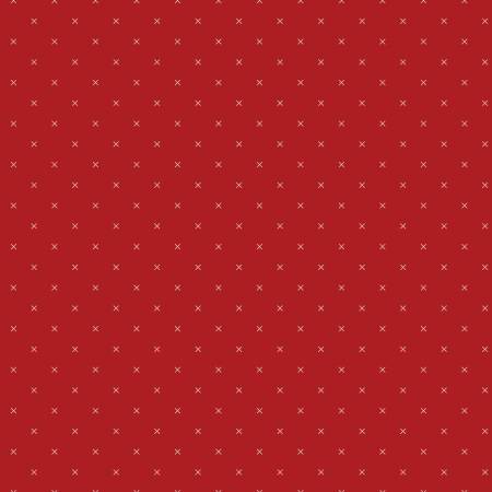 RB Bee Cross Stitch In Color Barnred