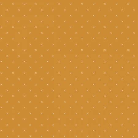 RB Bee Cross Stitch In Color Butterscotch