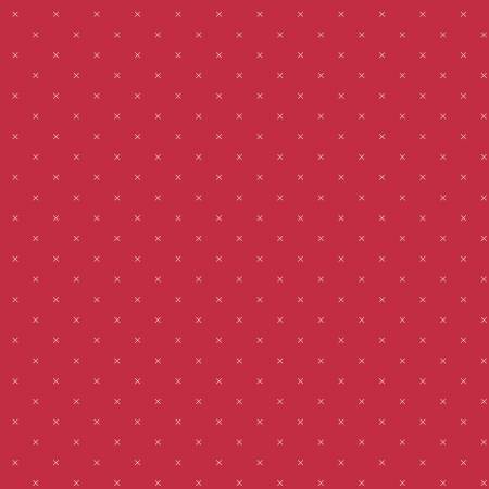 RB Bee Cross Stitch In Color Jazzberry