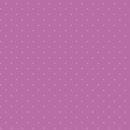 RB Bee Cross Stitch In Color Plum