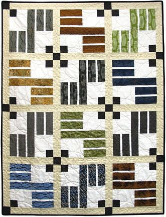 Strip Ribbons Quilt Pattern