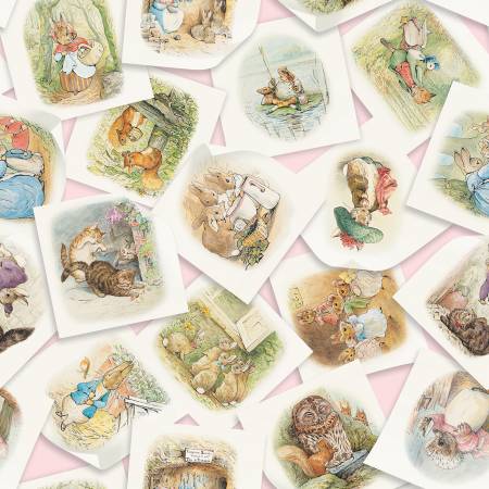 Peter Rabbit & Friends™ Pink Main 15860