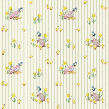 RB Peter Rabbit & Friends™ Cloud Duck Stripe 15862