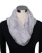 SF Infinity Scarf Cuddle Kit Silver Hide
