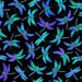 TT Fun CM7946 Black Dragonflies