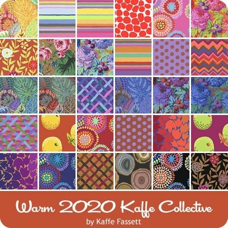 FS Kaffe Fassett Collective February 2020 Fat Quater Bundle Warm
