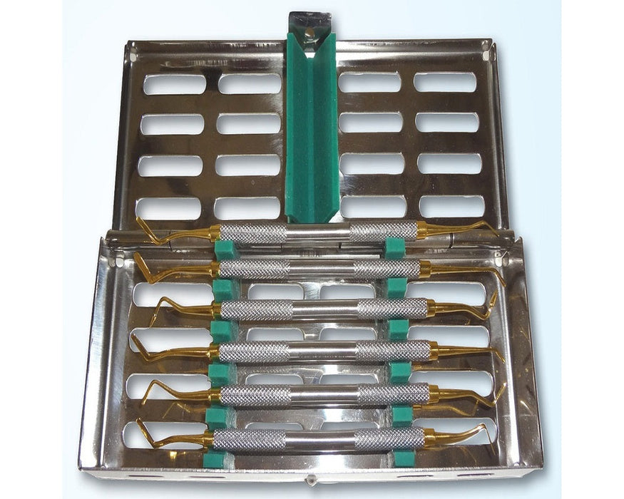 Composite Instrument Set of 6 (Titanium Nitrite)