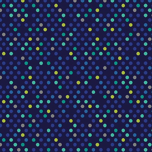 BE Confetti Drop Navy/Multi(Dazzle Dots)