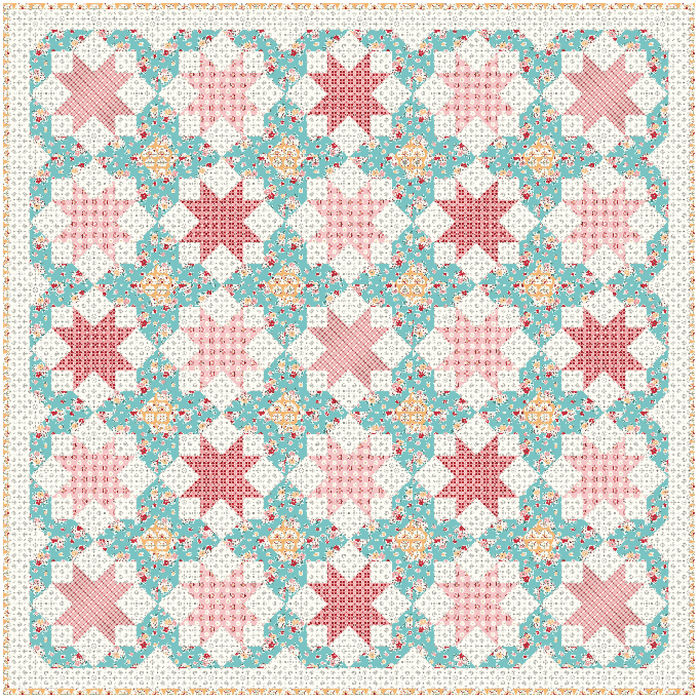 Country Heavens Quilt Pattern - Paper Pattern, Mailed