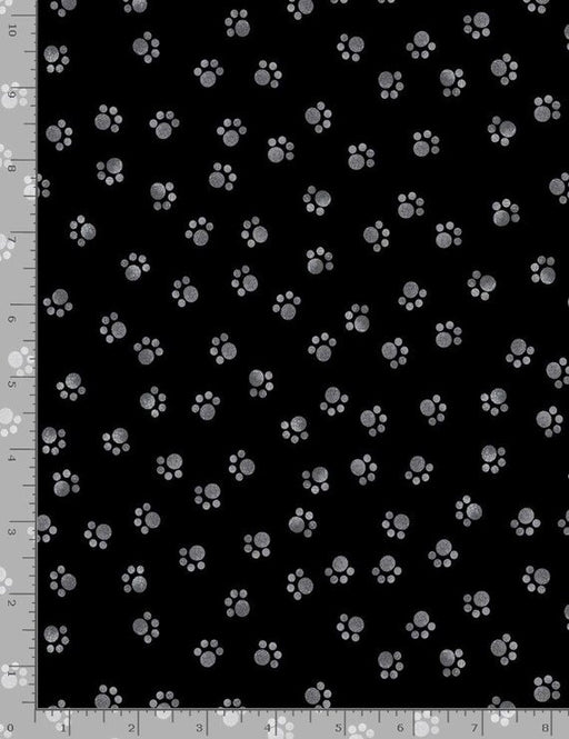 TT Faded Paws-Black