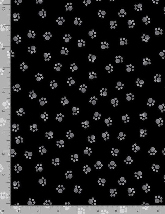 TT Faded Paws-Black