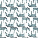 MM Zig Zag Zebra on Minky-MIST