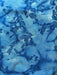 OA Batik fabric Bright Blue