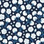 BR Sapphire Skies- Cotton Flowers 2485