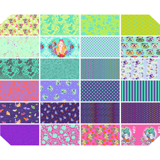 FS Curiouser & Curiouser  Fat Quarter Bundle-Daydream