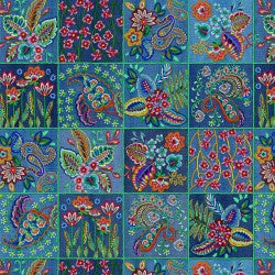 Patchwork Hug Multi Cotton 44"/45" Fabric Per Yard