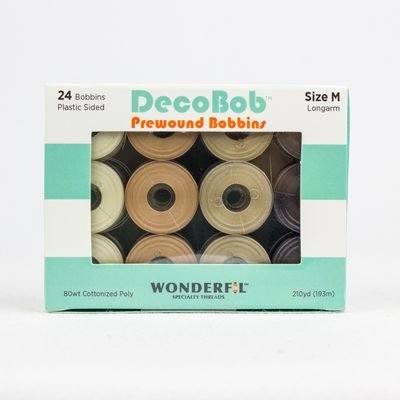 DecoBob M sized bobbin Neutrals