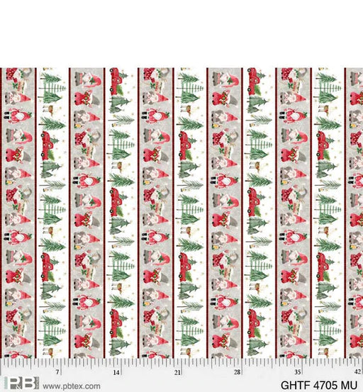 PB Gnomes Home Tree Farm Stripe