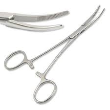Kelly Forcep Curved 5.5"