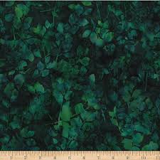 HO Batik Oceanic Adventure Leaves Viridian