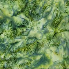 HO Spinach Watercolor Batik