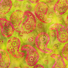 AF Shine Paisley Batik
