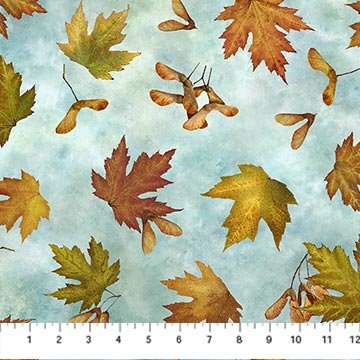 NC Stonehenge Autumn Splendor Multi Light Teal