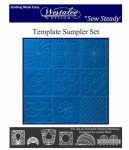 Sampler Template Set 6pc High Shank