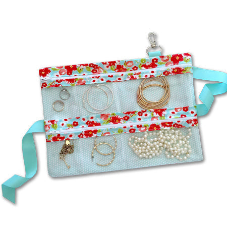 Jetset Jewelry Holders In the Hoop Embroidery Design Collection