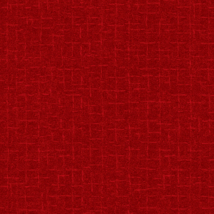 MY Woolies Flannel Red Texture F18510 R