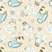 HG  I Love Sn'Gnomies Hot Cocoa Flannel Cream ||