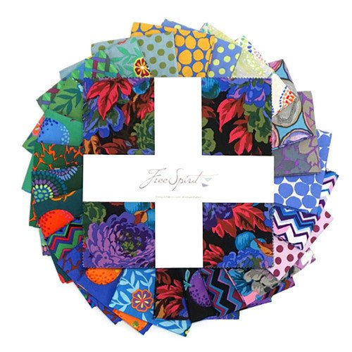FS Kaffe Fassett Collective February 2020 Layer Cake Cool