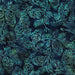 IB  Pinecones-Teal Seaweed