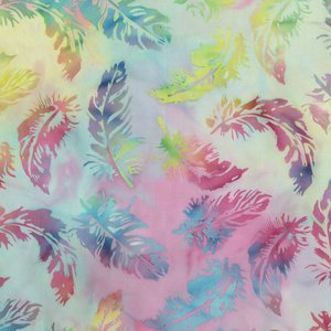 RJR Blossom Batiks-Feathers-Unicorn
