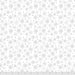FS Snowy Day Flannel Snowflakes White