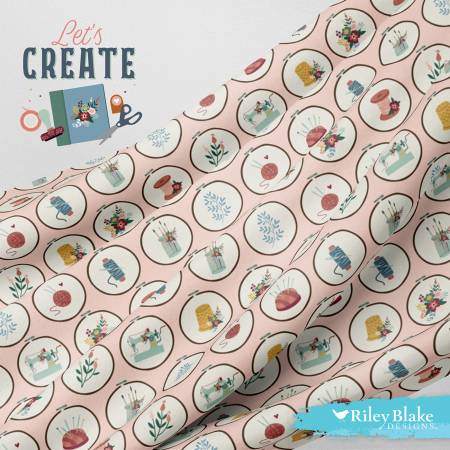 RB Let's Create Fat Quarter Bundles 24 Pcs.