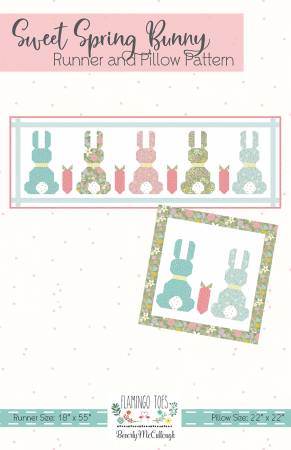 RB Sweet Spring Bunny Runner and Pillow Pattern
