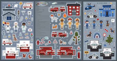 RB It Takes a Village 36in x 68in Felt Panel